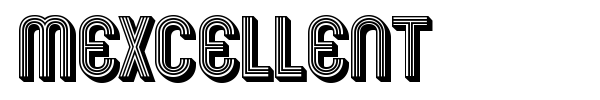 Mexcellent font preview